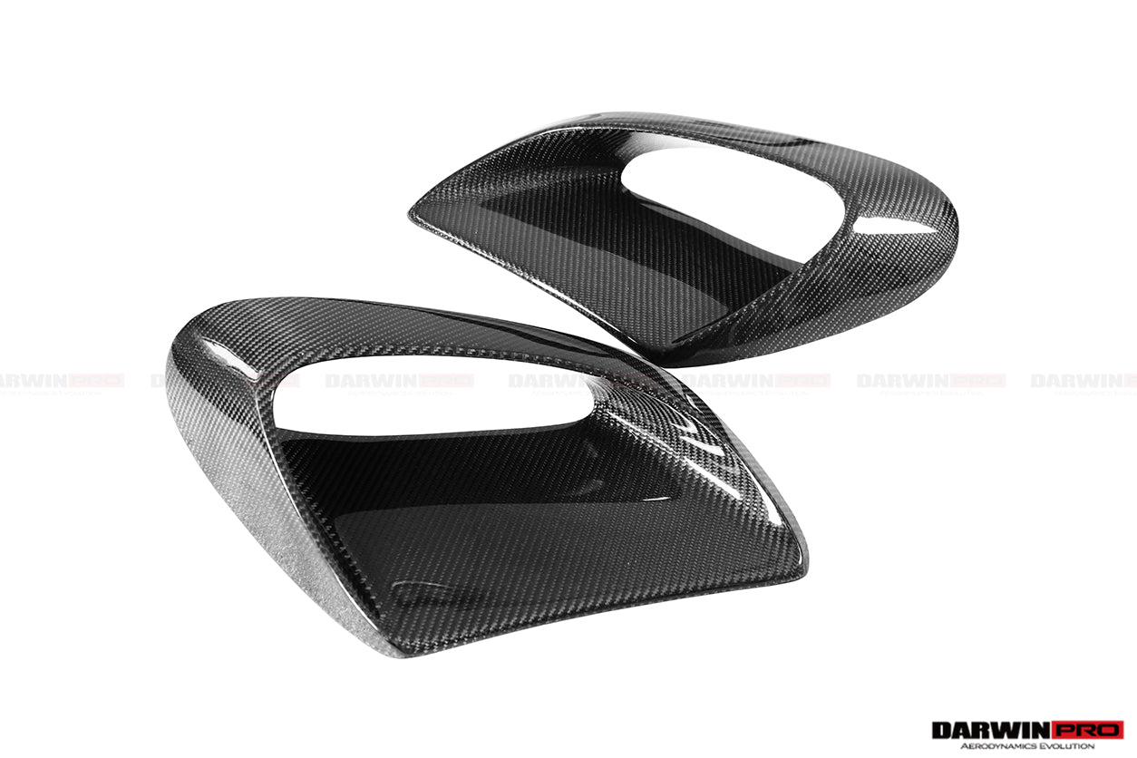 2013 - 2019 Porsche 991 Turbo/S GT2RS Style Carbon Fiber Quarter Panel Side Scoops